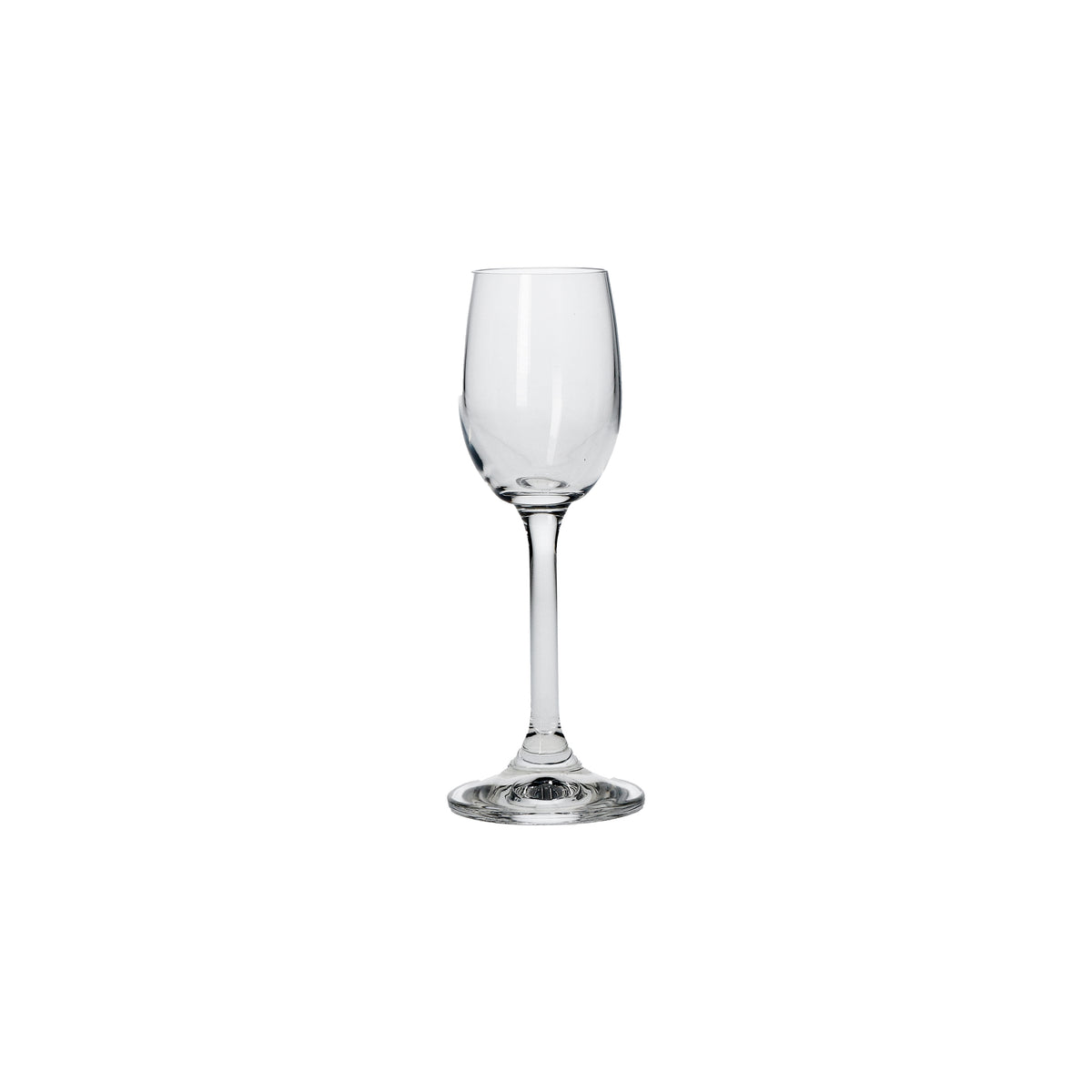 Set 6 calici liquore in vetro trasparente 65 ml lavabile in lavastoviglie.  La linea "Novello", elegante e delicata, trasforma ogni pranzo e cena in un evento speciale.