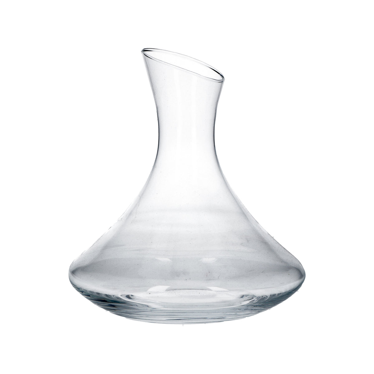 Decanter in vetro trasparente 1500ml h21cm.  La linea "Novello", elegante e delicata, trasforma ogni pranzo e cena in un evento speciale. In negozio e online su tutttochic.it
