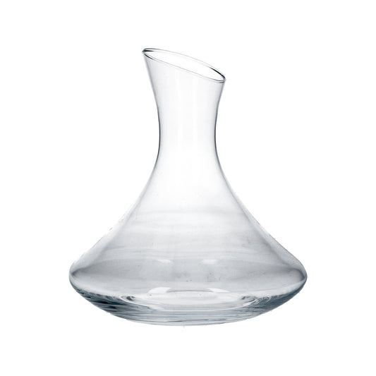 Decanter in vetro trasparente 1500ml h21cm.  La linea "Novello", elegante e delicata, trasforma ogni pranzo e cena in un evento speciale. In negozio e online su tutttochic.it