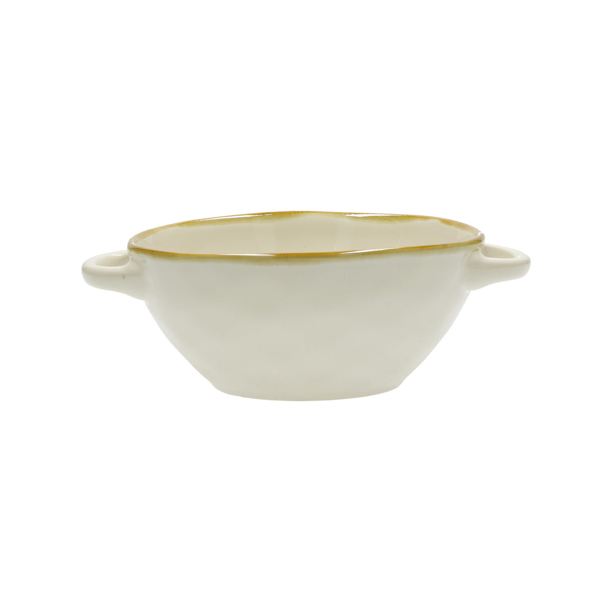 Ciotola per zuppa di colore avorio della linea Concerto. L’apparecchiatura è bellissima tono su tono o nei diversi abbinamenti di colore. In Stoneware Dimensioni: cm 19,5 x 15 x h 6,5 - Capacità: 600 cc. Utilizzabile in lavastoviglie e microonde. Non in forno tradizionale. In negozio e online su tuttochic.live