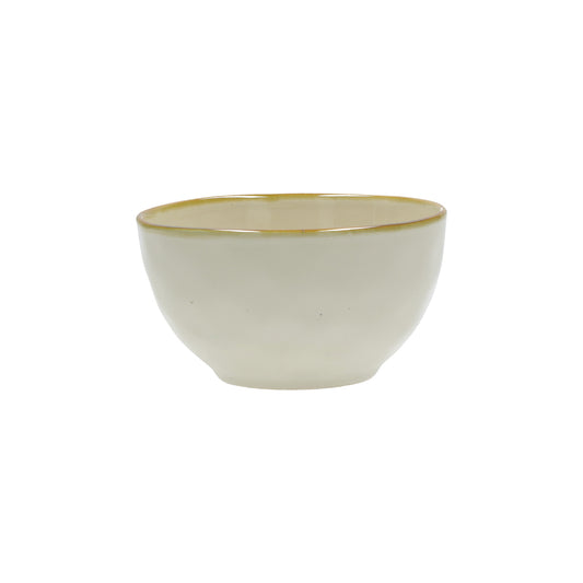 Coppetta in porcellana di colore avorio. Colori e forme moderne si mescolano con armonia ed elementi della tradizione. Dimensioni: cm Ø 11 x 6 h Materiali: Stoneware Lavabile in lavastoviglie Utilizzabile in microonde. Non Utilizzabile in forno tradizionale. In negozio e online su tuttochic.live