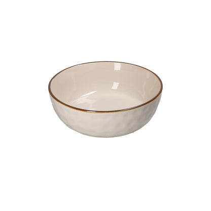 Insalatiera in porcellana di colore avorio. Colori e forme moderne si mescolano con armonia ed elementi della tradizione. Dimensioni: cm Ø 20 x 7 h. Materiali: Stoneware Lavabile in lavastoviglie Utilizzabile in microonde Non Utilizzabile in forno tradizionale. In negozio e online su tuttochic.live