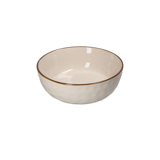 Insalatiera in porcellana di colore avorio. Colori e forme moderne si mescolano con armonia ed elementi della tradizione. Dimensioni: cm Ø 20 x 7 h. Materiali: Stoneware Lavabile in lavastoviglie Utilizzabile in microonde Non Utilizzabile in forno tradizionale. In negozio e online su tuttochic.live