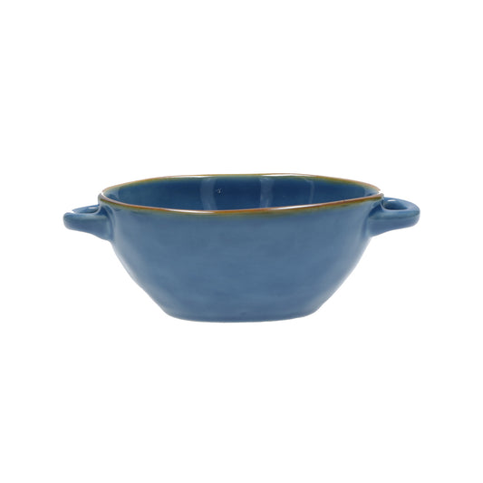 Ciotola per zuppa di colore blu avio della linea Concerto. L’apparecchiatura è bellissima tono su tono o nei diversi abbinamenti di colore. In Stoneware Dimensioni: cm 19,5 x 15 x h 6,5 - Capacità: 600 cc. Utilizzabile in lavastoviglie e microonde. Non in forno tradizionale. In negozio e online su tuttochic.live