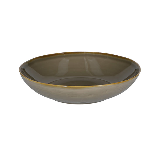 Piatto fondo di colore grigio tortora della linea Concerto. L’apparecchiatura è bellissima tono su tono o nei diversi abbinamenti di colore. Materiale: Stoneware Dimensioni: Ø 21 cm Lavabile in lavastoviglie Utilizzabile in microonde Non Utilizzabile in forno tradizionale. In negozio e online su tuttochic.live