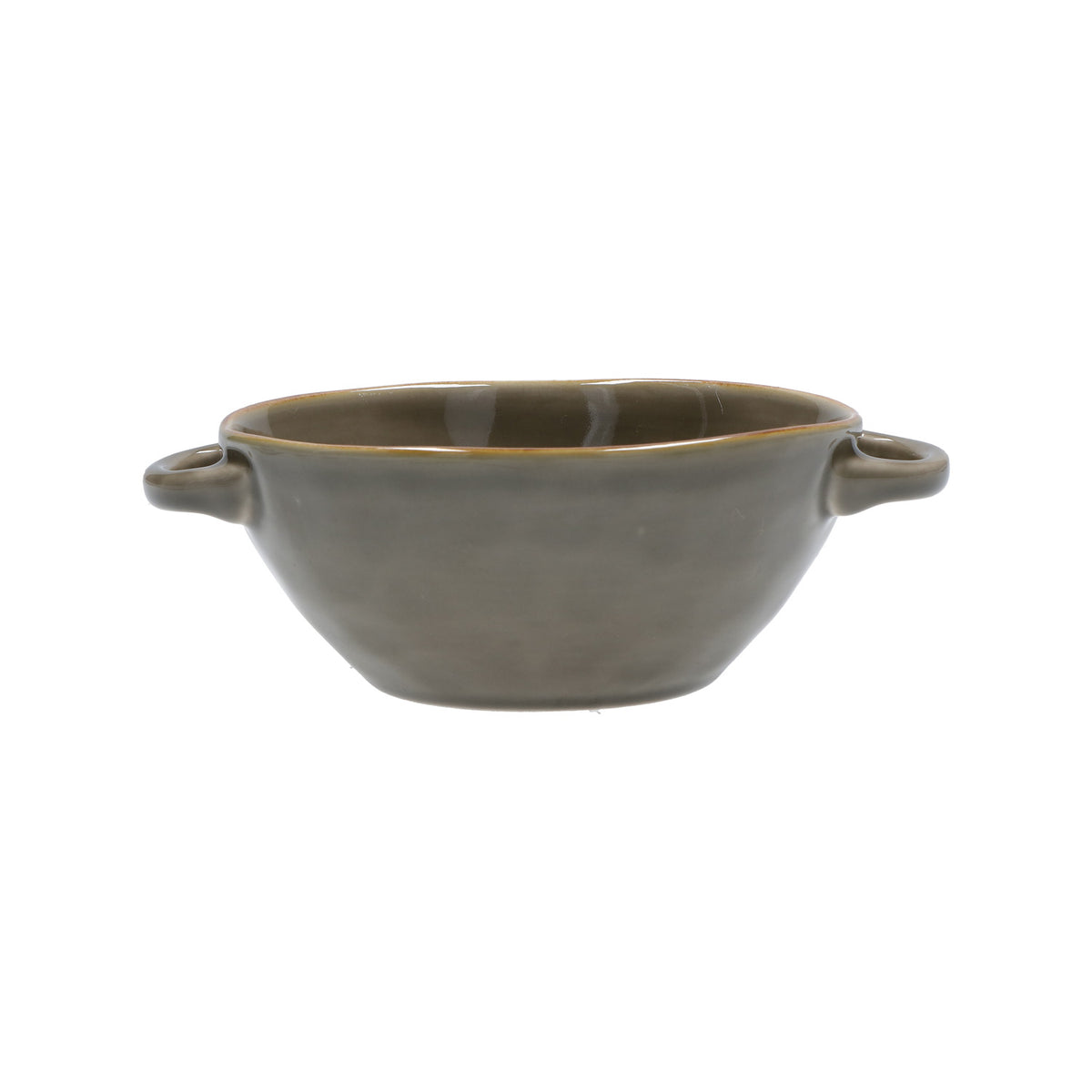 Ciotola per zuppa di colore grigio tortora della linea Concerto. L’apparecchiatura è bellissima tono su tono o nei diversi abbinamenti di colore. In Stoneware Dimensioni: cm 19,5 x 15 x h 6,5 - Capacità: 600 cc. Utilizzabile in lavastoviglie e microonde. Non in forno tradizionale. In negozio e online su tuttochic.live