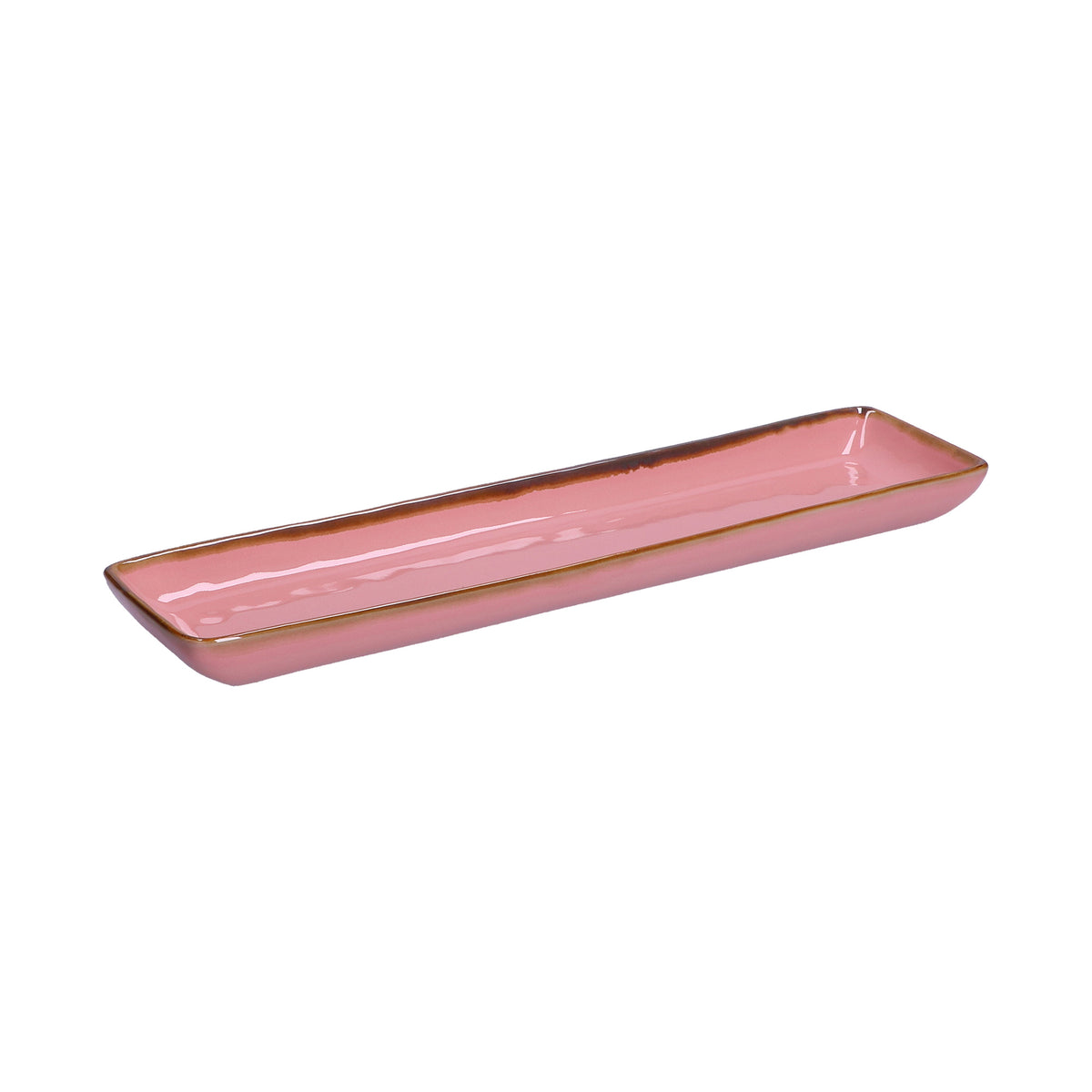 Vassoietto rettangolare in porcellana di colore rosa antico. Colori e forme moderne si mescolano con armonia ed elementi della tradizione. Dimensioni: cm 32 x 8 Materiali: Stoneware. Lavabile in lavastoviglie Utilizzabile in microonde. In negozio e online su tuttochic.live