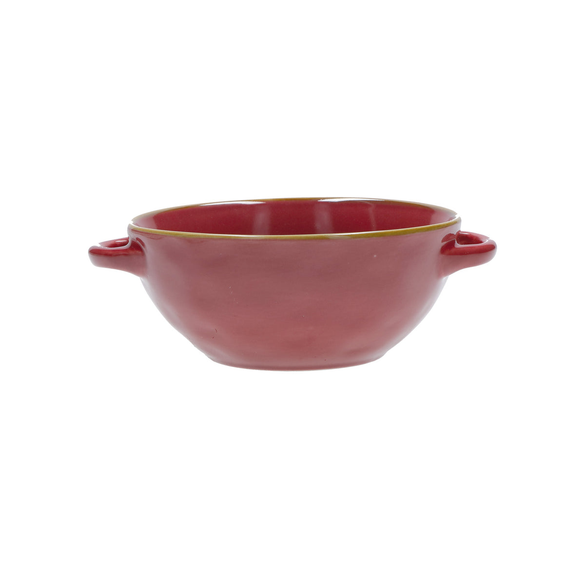 Ciotola per zuppa di colore rosso malaga della linea Concerto. L’apparecchiatura è bellissima tono su tono o nei diversi abbinamenti di colore. In Stoneware Dimensioni: cm 19,5 x 15 x h 6,5 - Capacità: 600 cc. Utilizzabile in lavastoviglie e microonde. Non in forno tradizionale. In negozio e online su tuttochic.live