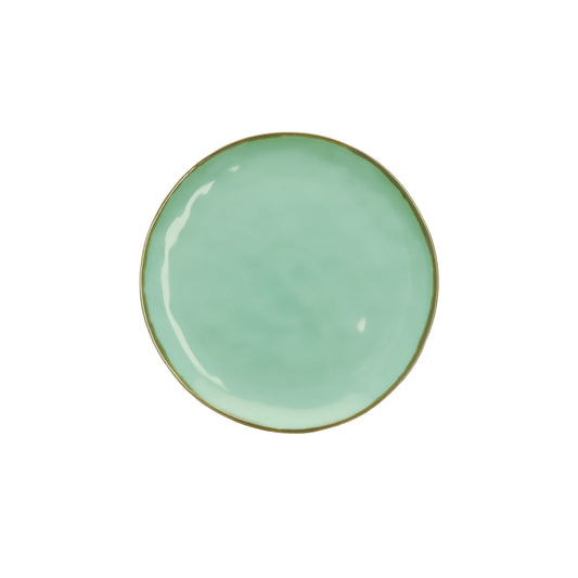 Piatto frutta di colore verde acqua della linea Concerto. L’apparecchiatura è bellissima tono su tono o nei diversi abbinamenti di colore. Materiale: Stoneware Dimensioni: Ø 20 cm. Lavabile in lavastoviglie Utilizzabile in microonde Non Utilizzabile in forno tradizionale. In negozio e online su tuttochic.live