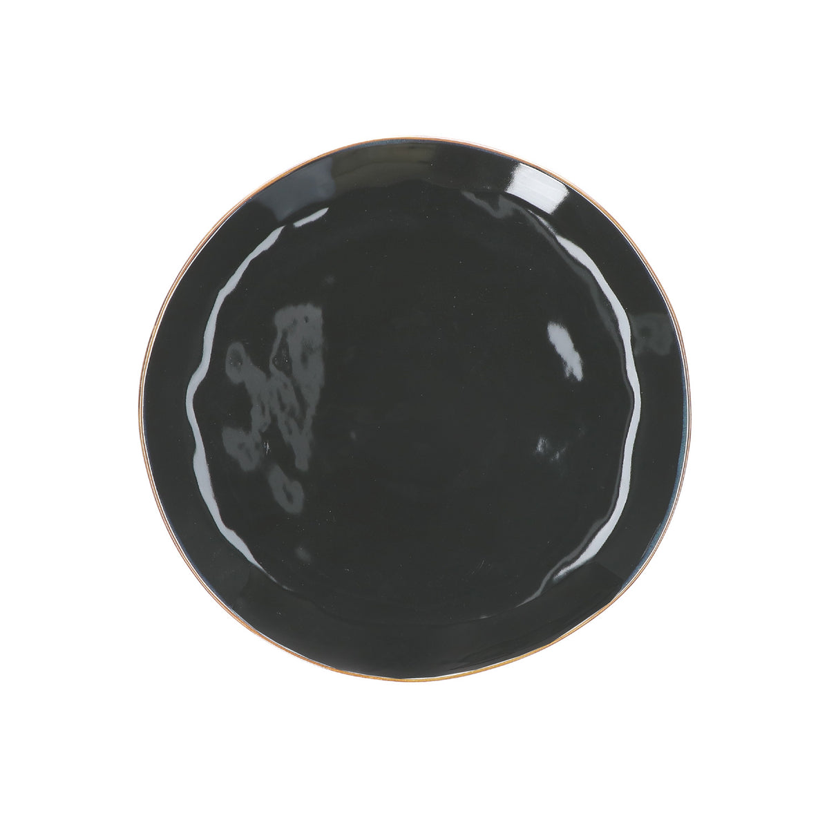 Piatto piano di colore nero della linea Concerto. L’apparecchiatura è bellissima tono su tono o nei diversi abbinamenti di colore. Materiale: Stoneware Dimensioni: Ø 27 cm Lavabile in lavastoviglie Utilizzabile in microonde Non Utilizzabile in forno tradizionale. In negozio e online su tuttochic.live