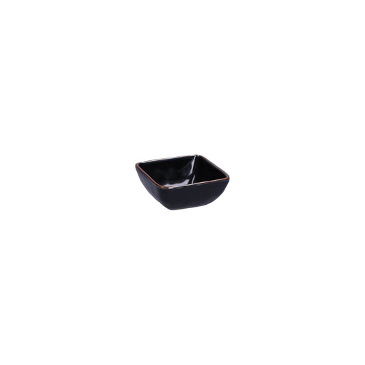 Ciotolina quadrata di colore nero della linea Concerto. L’apparecchiatura è bellissima tono su tono o nei diversi abbinamenti di colore. Materiale: Stoneware Dimensioni: cm 8x8xh3,5. Lavabile in lavastoviglie. Utilizzabile in microonde. Non Utilizzabile in forno tradizionale. In negozio e online su tuttochic.live
