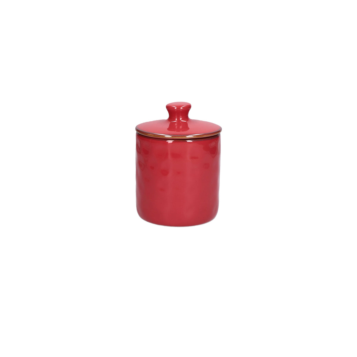 Contenitore barattolo ermetico in gres porcellanato di colore corallo. Dimensioni: cm Ø 10,7 x 14,5 h - 600 ml Concerto, con le sue tonalità iconiche e forme materiche, arriva anche in cucina grazie alla nuova collezione di Barattoli. Oggetti funzionali dal sapore contemporaneo. In negozio e online su tuttochic.live 
