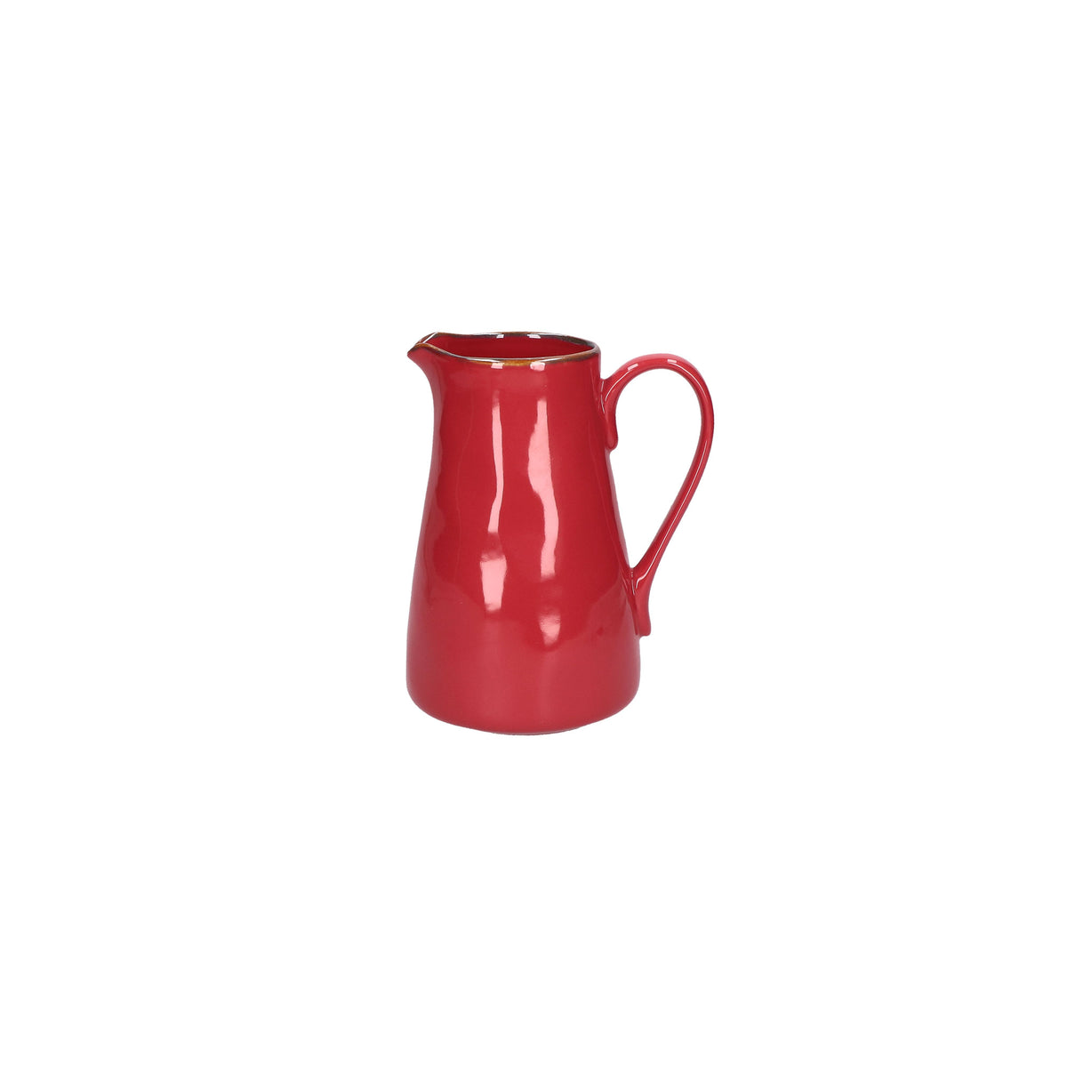 Brocca in porcellana di colore rosso corallo della linea Concerto. L’apparecchiatura è bellissima tono su tono o nei diversi abbinamenti di colore. Materiale: Stoneware Dimensioni:12xh15,5 cm Capacità: 0,6 cc Lavabile in lavastoviglie Utilizzabile in microonde.  In negozio e online su tuttochic.live 