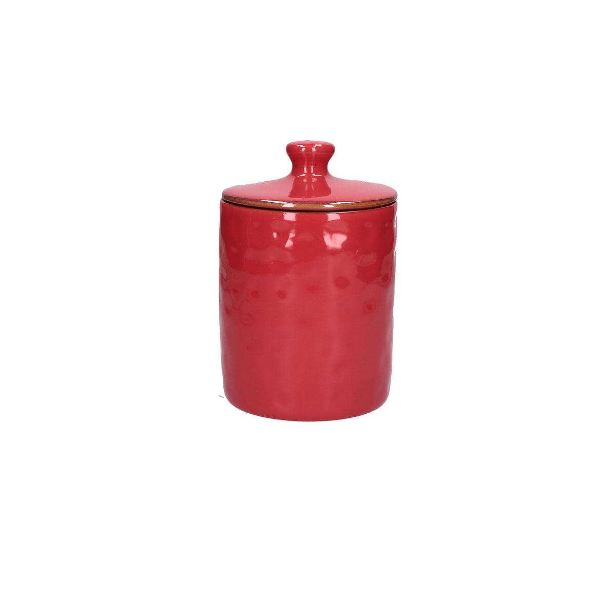 Contenitore barattolo in gres porcellanato di colore rosso corallo. Dimensioni e capacità: 1100 ml Concerto, con le sue tonalità iconiche e forme materiche, arriva anche in cucina grazie alla nuova collezione di Barattoli. Oggetti funzionali dal sapore contemporaneo. In negozio e online su tuttochic.live 