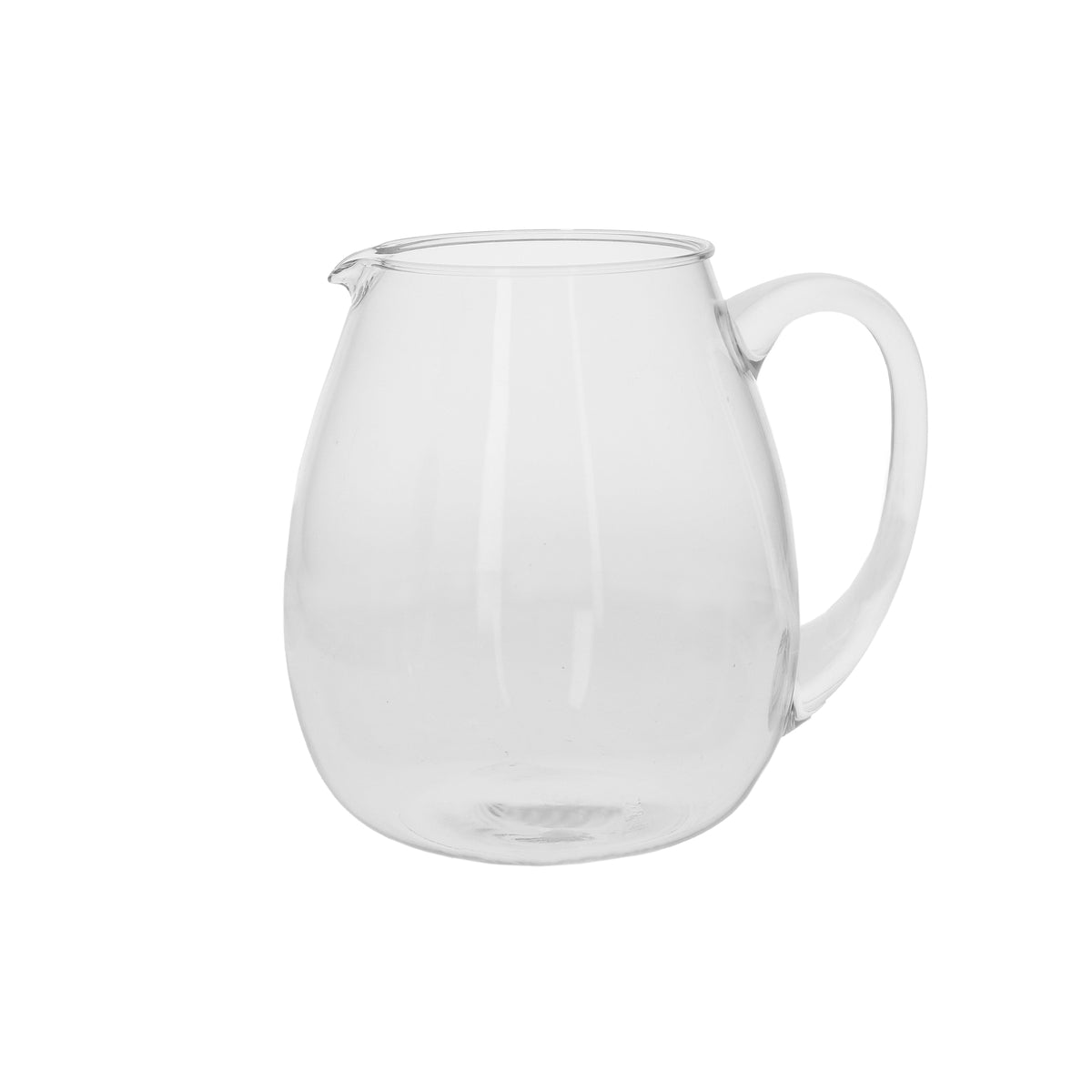 Brocca in acrilico trasparente, per alimenti, lavabile in lavastoviglie. Capacità: lt. 2,5 Dimensioni: ø 20 x h 20 cm. In negozio e online su tuttochic.live