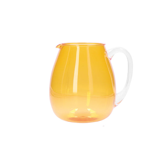 Brocca in acrilico di colore arancione, per alimenti, lavabile in lavastoviglie. Capacità: lt. 2,5 Dimensioni: ø 20 x h 20 cm. In negozio e online su tuttochic.live