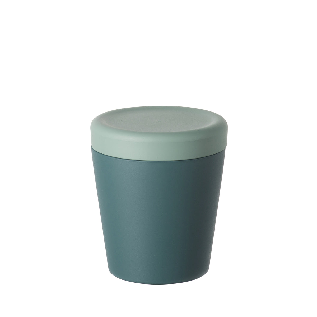 Barattolo contenitore in Repet (materia prima è realizzata con il recupero di imballaggi in plastica post consumo). Dimensione: cm.12 x 12 x h 13,5. Capacità: lt. 0,75 Colore: ottanio Made in Italy. In negozio e online su tuttochic.live