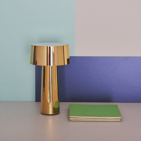 Mush Lampada Battery Oro