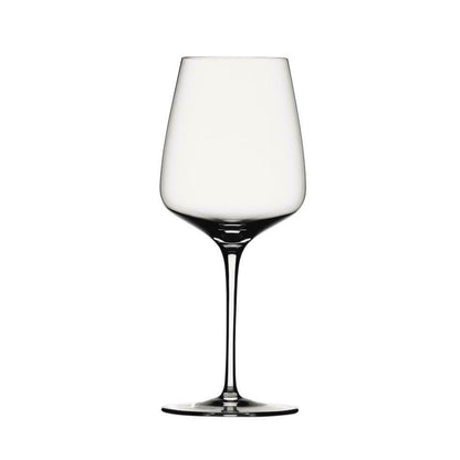 Set di 4 calici vino rosso da degustazione Bordeaux in vetro cristallino. Dimensioni: mm 100 x 238 h - Capacità: 635 ml. Lavabile in lavastoviglie. In negozio e online su tuttochic.live