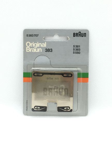 Lamina di ricambio 383 per rasoi Braun vintage. Adatta ai seguenti modelli: Braun Synchron plus Braun Synchron plus de luxe Braun Intercontinental Braun Sixtant 8008. In negozio e online su tuttochic.live