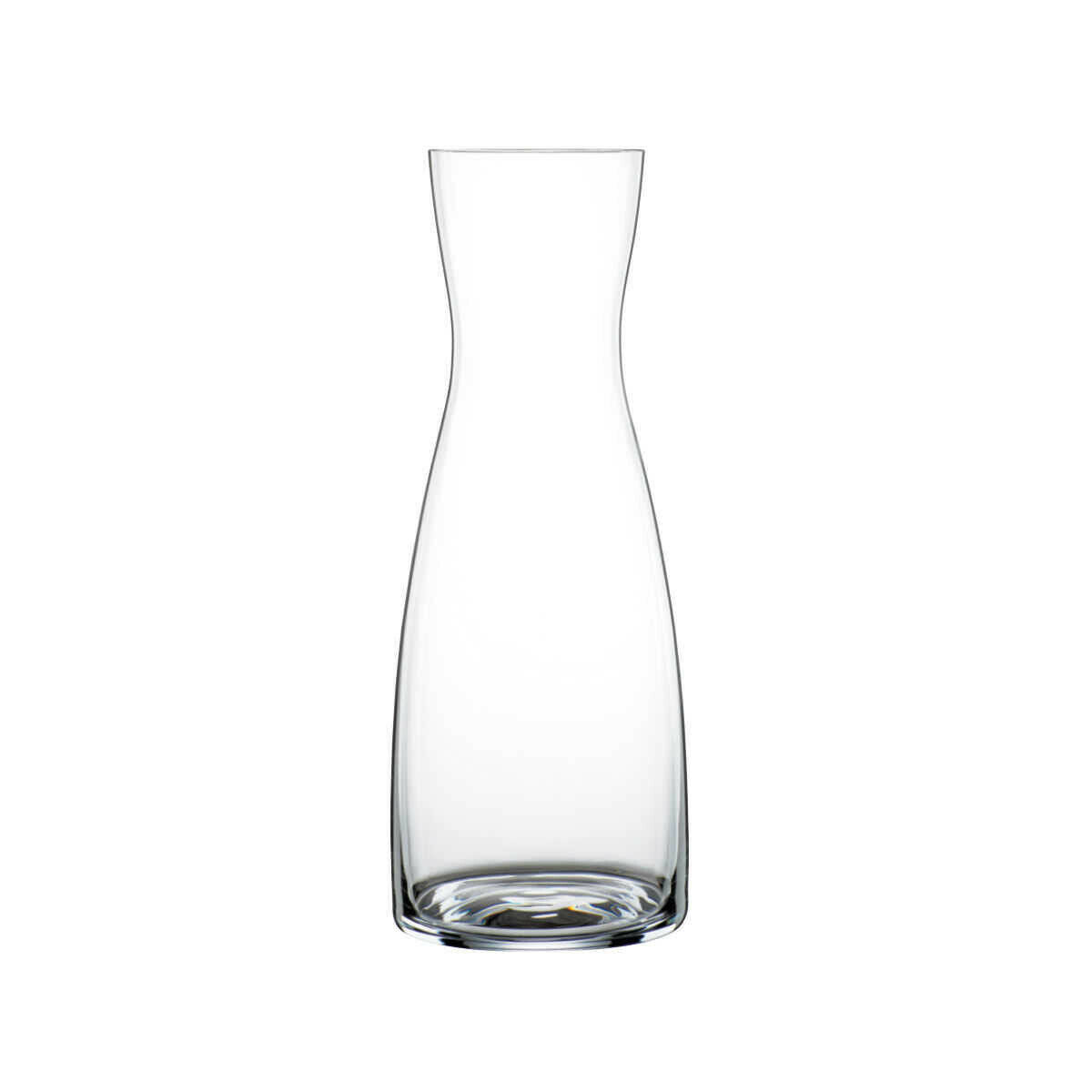 Caraffa in vetro cristallino. Dimensioni: mm 97 x 260 h - Capacità: 1100 ml. Lavabile in lavastoviglie. In negozio e online su tuttochic.live