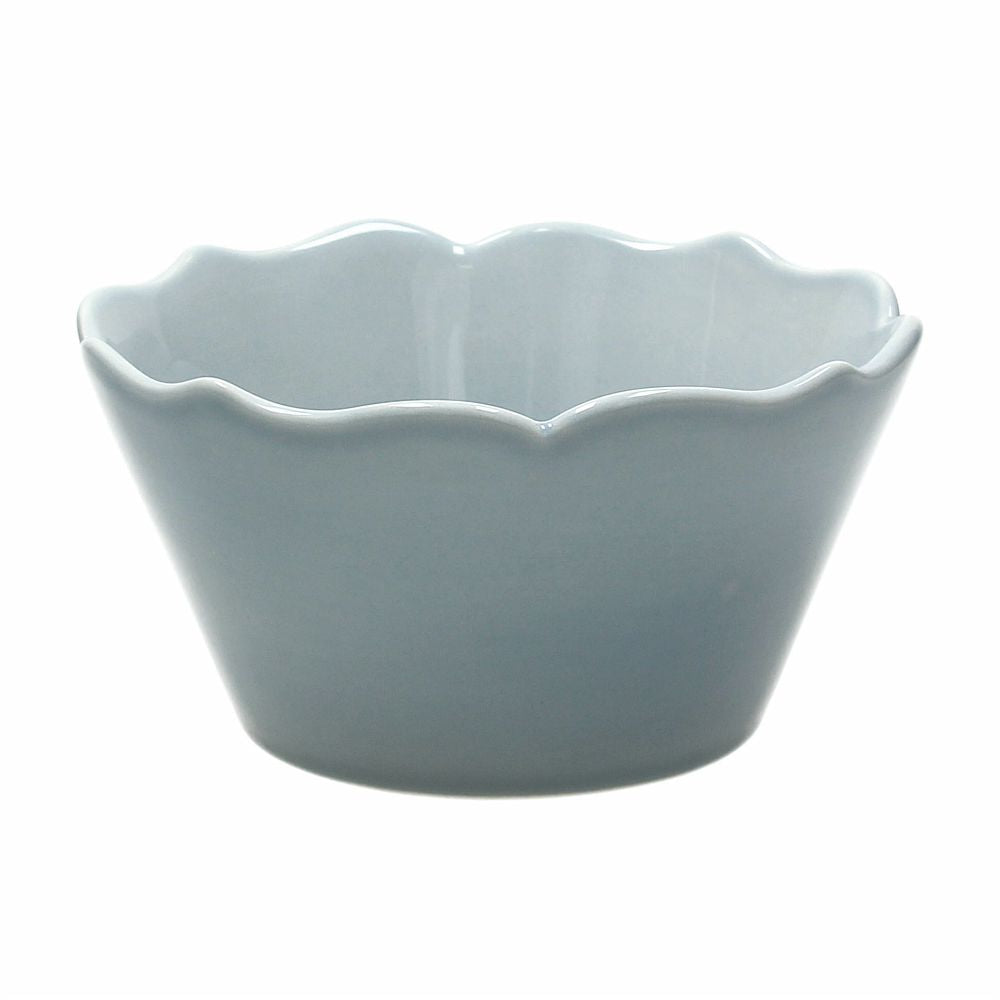 Set di 6 coppette in ceramica do colore azzurro. Dimensioni: diametro cm 14 x 7 h Utilizzabile in lavastoviglie e microonde. In negozio e online su tuttochic.live