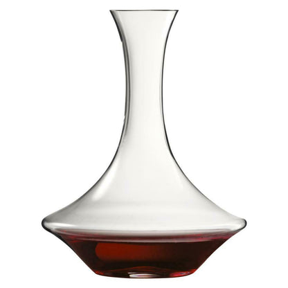 Decanter da vino classico in vetro cristallino ad ampia base modello Authentis di Spiegelau capacità 1,5 litri.
