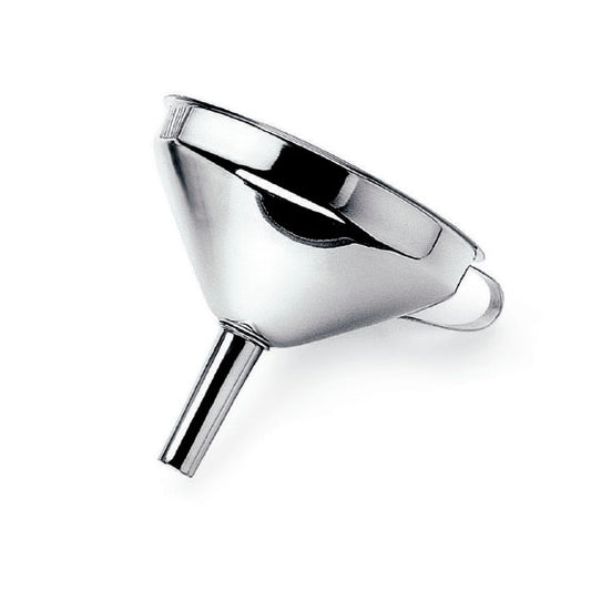 Imbuto in acciaio inox cm. 12. Professionali, maneggevoli e pratici, un aiuto ideale in cucina, sono adatti per la preparazione di tutte le ricette. In negozio e online su tuttochic.live
