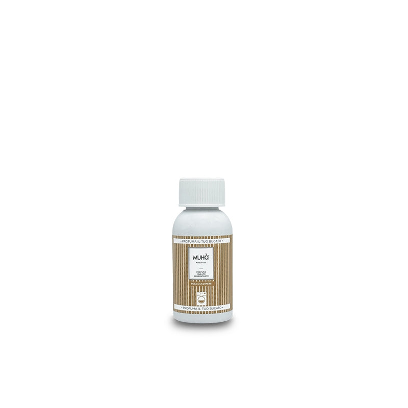 Prodotto profuma bucato concentrato da 100 ml che dona ai tuoi capi un profumo persistente e duraturo nel tempo. Fragranza ROSA E CASHMERE. Non contiene parabeni. In negozio e online su tuttochic.live