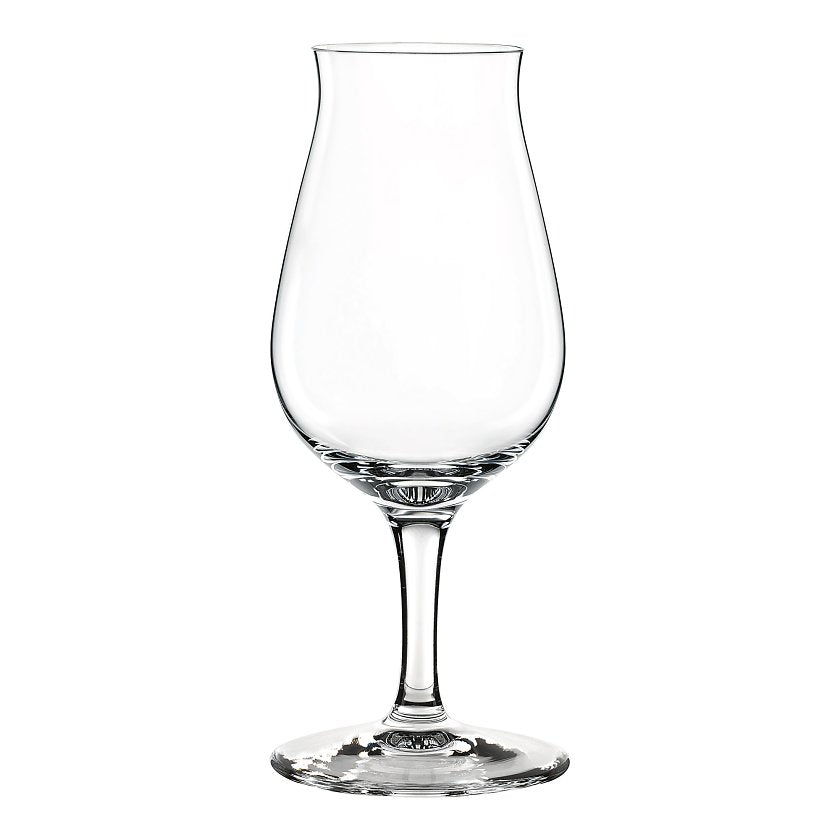 Set di 2 calici per rum e distillati vari in vetro cristallino. Dimensioni: mm 62 x 150 h - Capacità: 170 ml Lavabile in lavastoviglie. In negozio e online su tuttochic.live