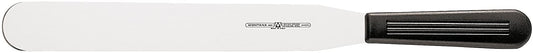 Spatola cuoco in acciaio inox e manico in polipropilene atossico, perfettamente igienico. Lavabile in lavastoviglie Dimensioni: totali cm 41 x 3,8 - solo acciaio cm 28 x 3,8. Utensili da cucina di qualità in negozio e online su tuttochic.live
